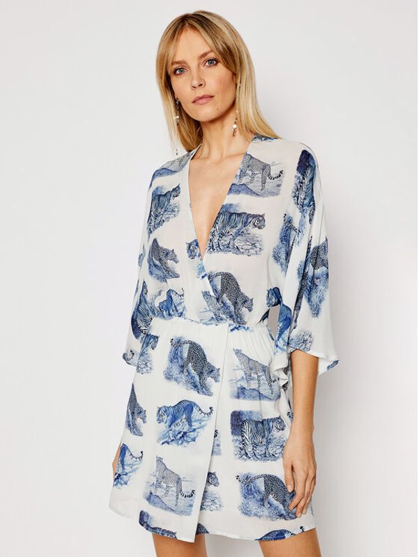 Silvian Heach Silvian Heach Лятна рокля Balwada PGP21295VE Син Regular Fit