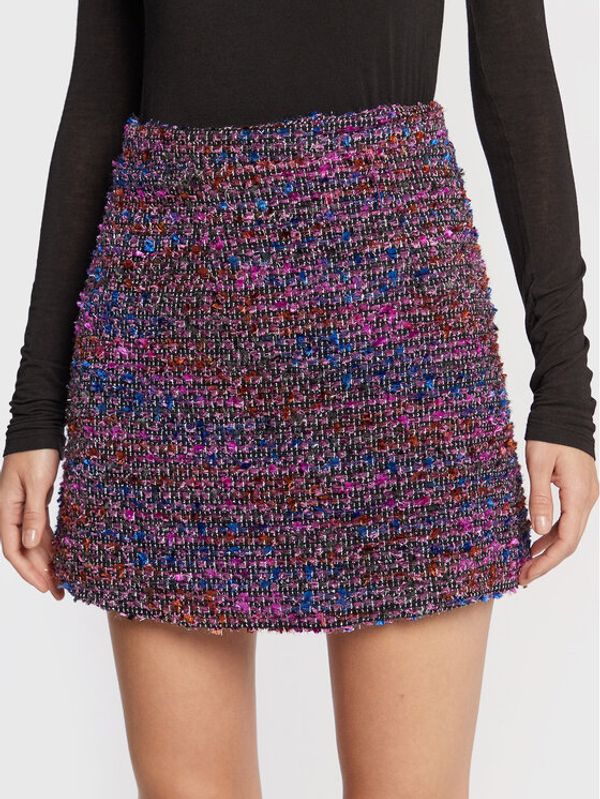 Silvian Heach Silvian Heach Мини пола Minigonna CVA22174MG Цветен Regular Fit