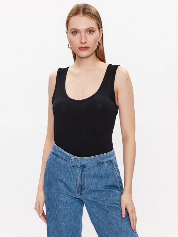 Silvian Heach Silvian Heach топ GPP23106CN Черен Regular Fit