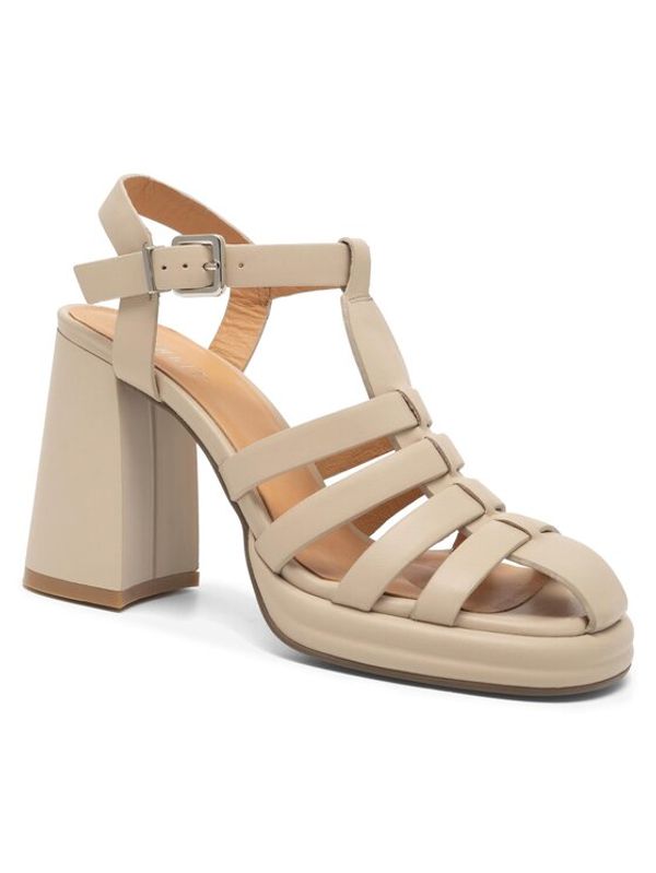 Simple Simple Сандали AZALIA-2023 Бежов