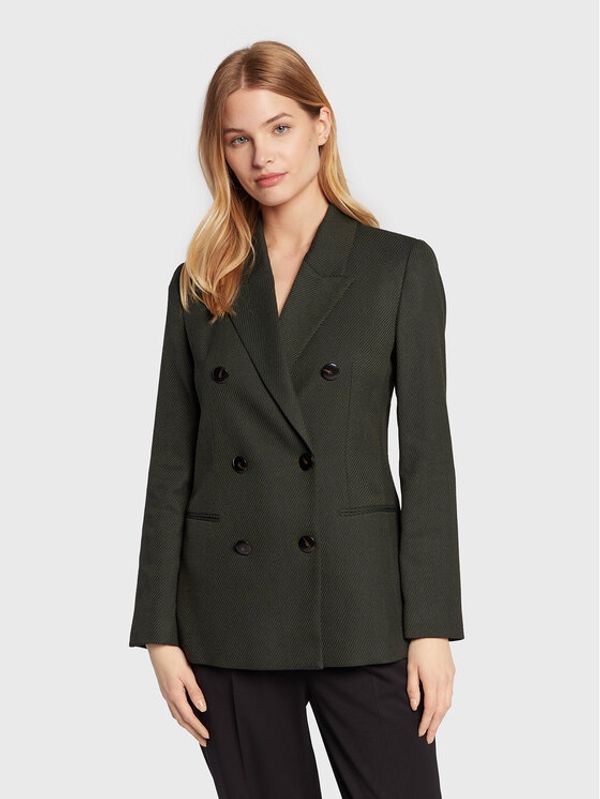 Sisley Sisley Блейзър 2J5GLW00H Зелен Regular Fit