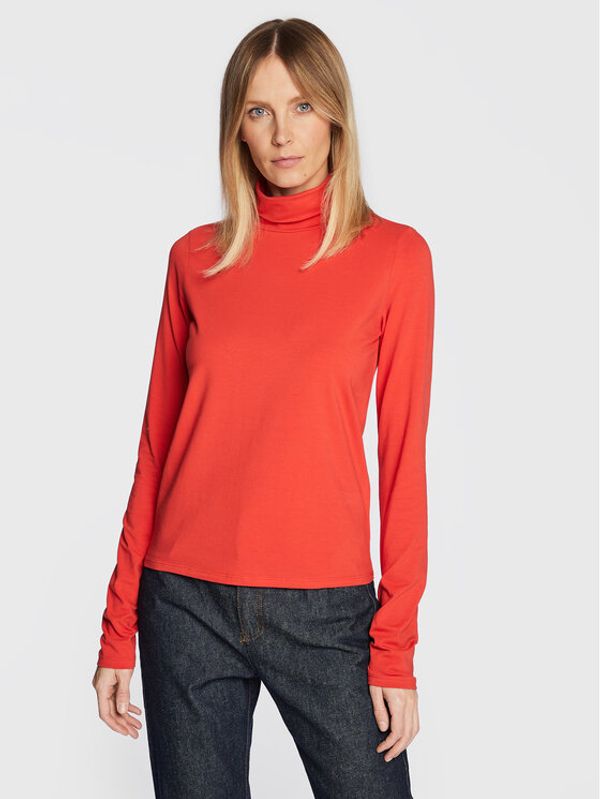 Sisley Sisley Блуза 3S8WL200I Оранжев Regular Fit