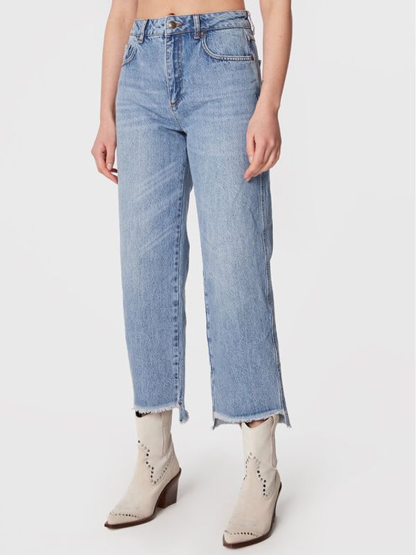 Sisley Sisley Дънки 497SLE01R Син Relaxed Fit