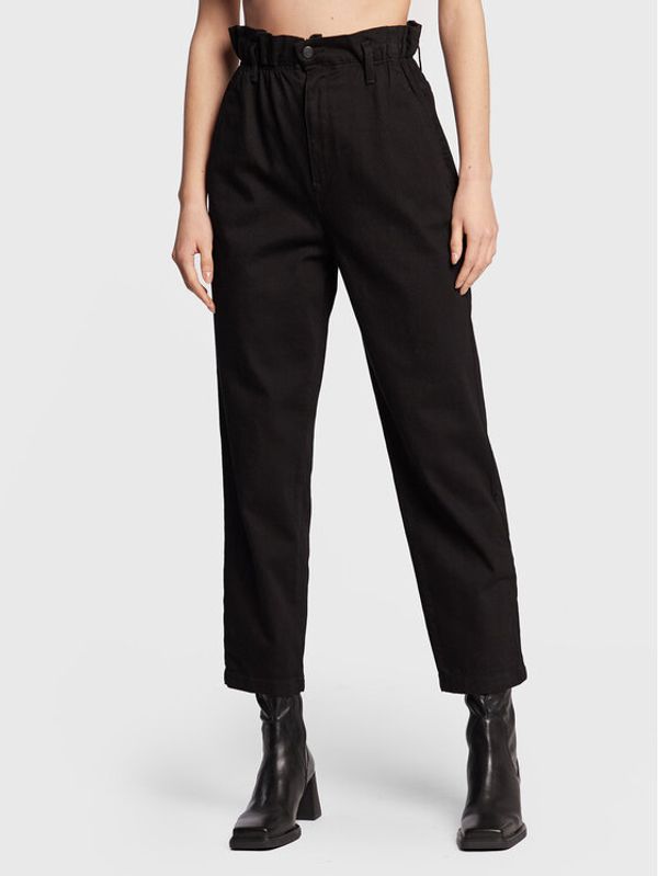 Sisley Sisley Дънки 4Z9RLE018 Черен Relaxed Fit