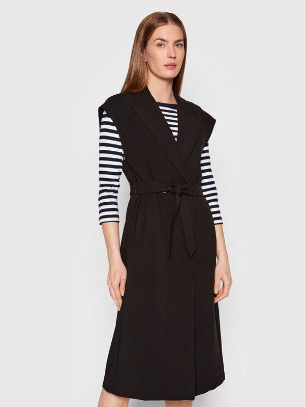 Sisley Sisley Елек 2BFQLN004 Черен Regular Fit