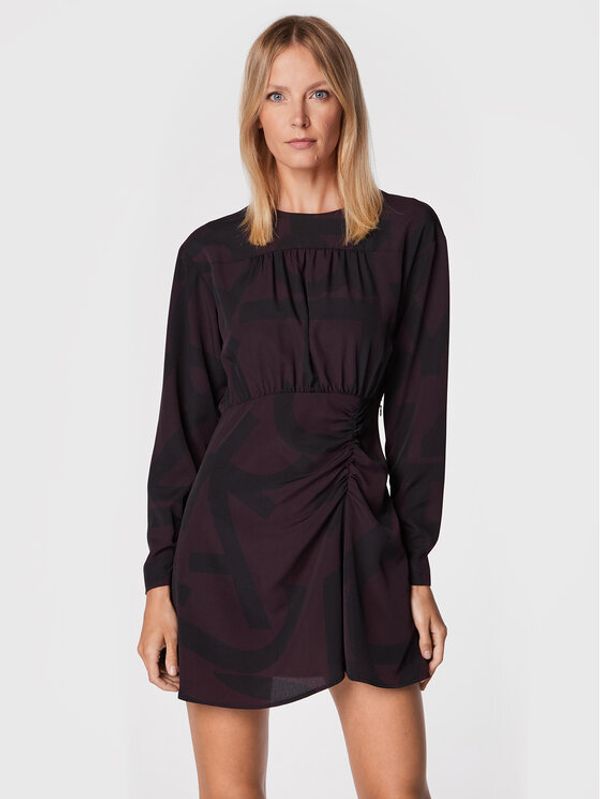 Sisley Sisley Ежедневна рокля 4T64LV01V Цветен Regular Fit