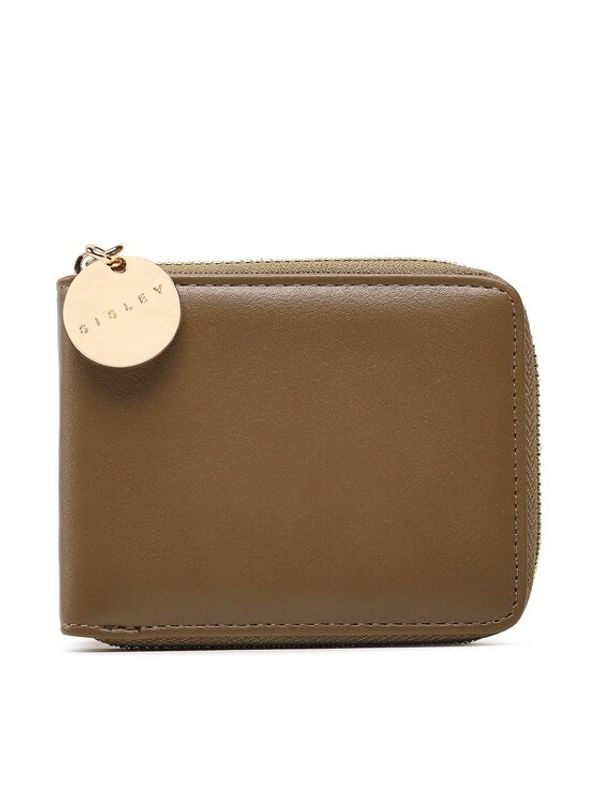 Sisley Sisley Малък дамски портфейл 6TILWY02A Каки