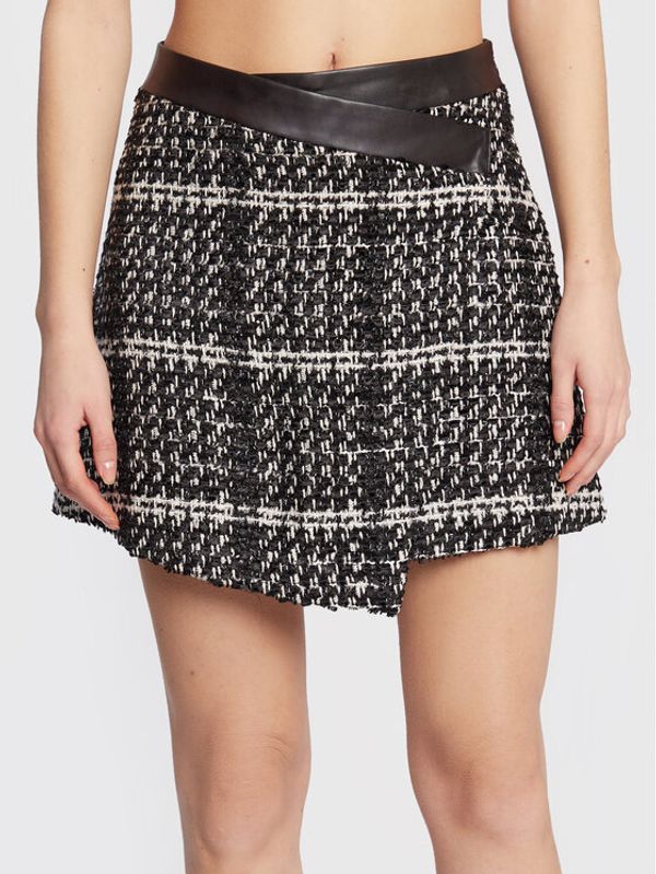 Sisley Sisley Мини пола 4SYLL000R Черен Regular Fit