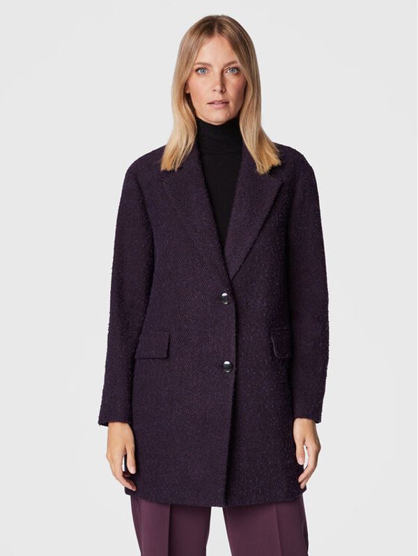 Sisley Sisley Преходно палто 2Q7DLN00R Виолетов Regular Fit