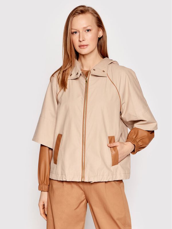 Sisley Sisley Преходно яке 2EGVLN008 Бежов Regular Fit