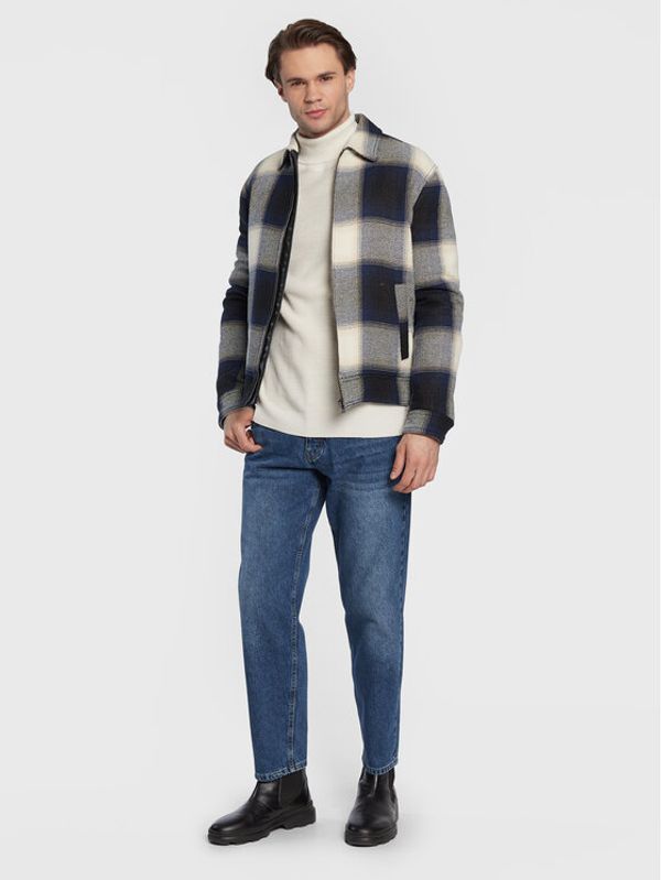 Sisley Sisley Преходно яке 2Y7DSN00Z Тъмносин Regular Fit