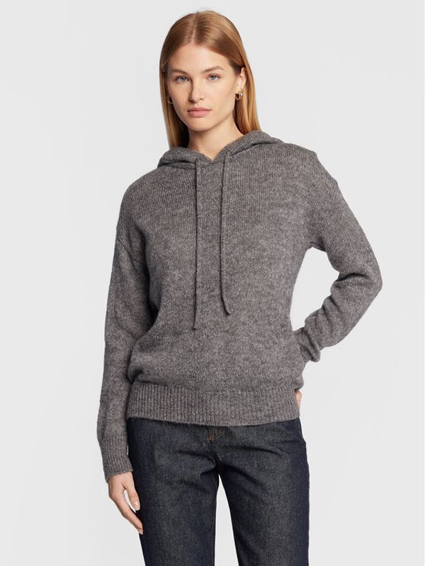 Sisley Sisley Пуловер 1242M200O Сив Regular Fit