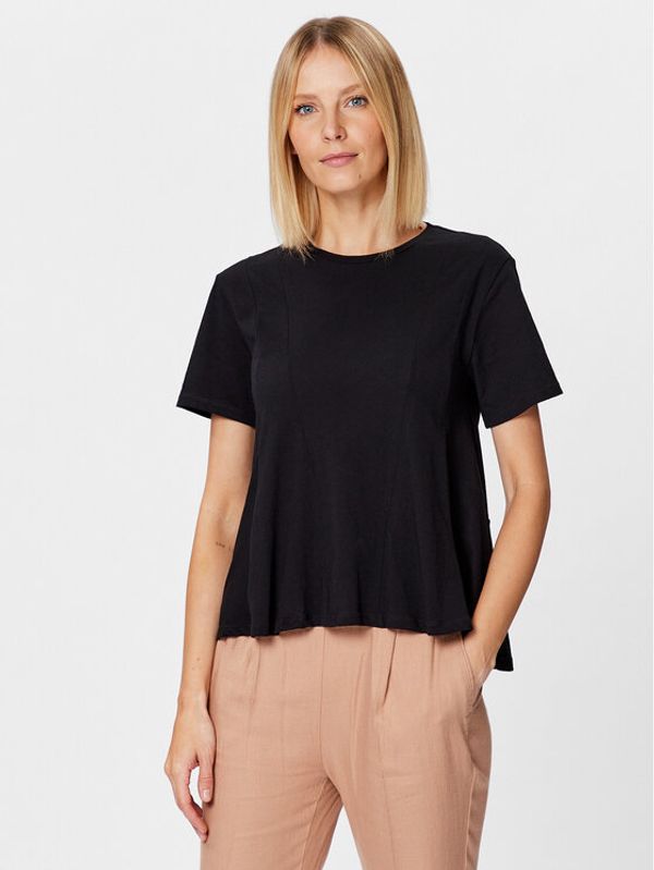 Sisley Sisley Пуловер 3I97L1032 Черен Regular Fit