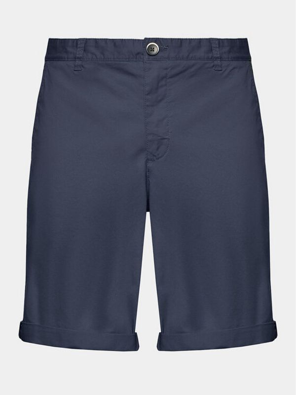 Sisley Sisley Шорти от плат 4TEQS900J Тъмносин Regular Fit