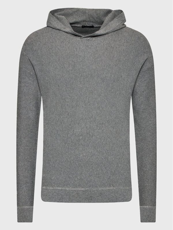 Sisley Sisley Суитшърт 10C1S2005 Сив Regular Fit