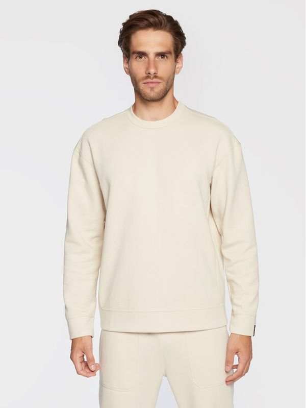 Sisley Sisley Суитшърт 322WS101L Бежов Relaxed Fit