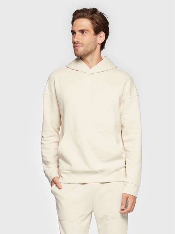 Sisley Sisley Суитшърт 322WS2008 Бежов Relaxed Fit