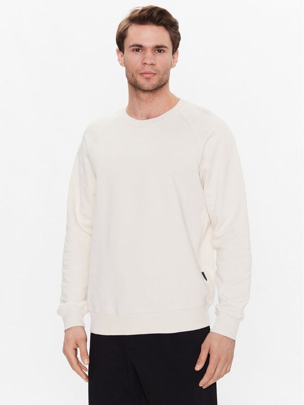 Sisley Sisley Суитшърт 3WCRS1023 Бежов Regular Fit