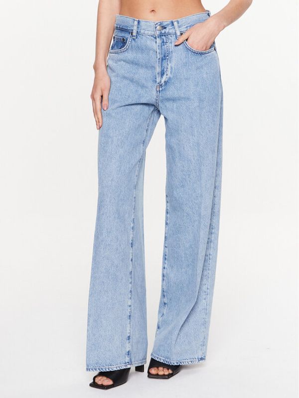 Sisley Sisley Текстилни панталони 48I3LE027 Regular Fit