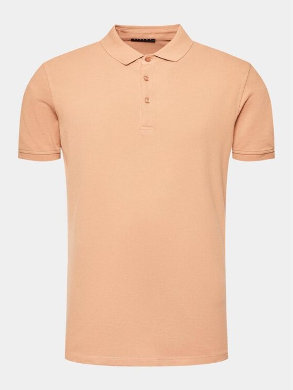 Sisley Sisley Тениска с яка и копчета 3B2ZS300B Regular Fit