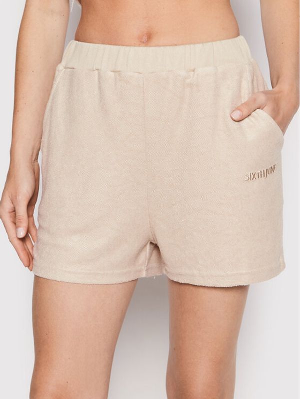 Sixth June Sixth June Спортни шорти 33467 Бежов Regular Fit