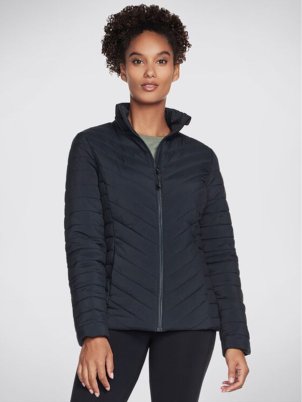 Skechers Skechers Анорак Goshield Everyday Jacket JA6 Черен Regular Fit