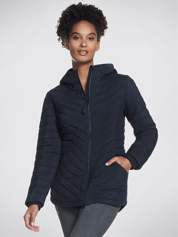 Skechers Skechers Анорак Goshield Everyday Parka JA5 Черен Regular Fit