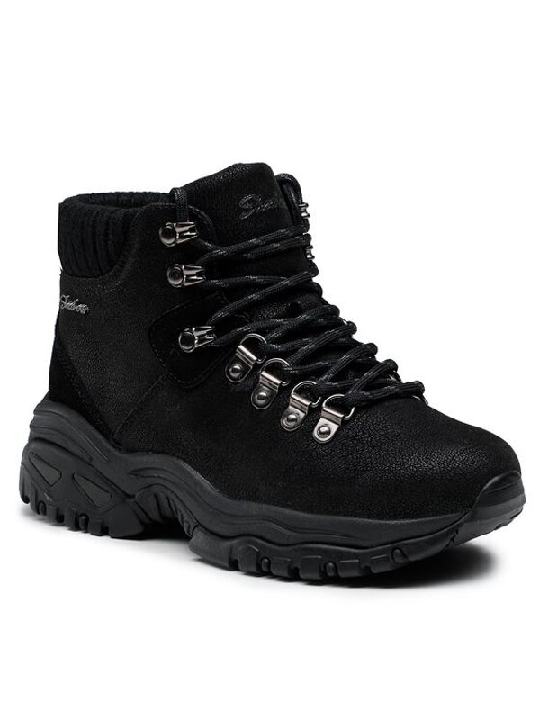 Skechers Skechers Боти Moon Hour 167090/BBK Черен