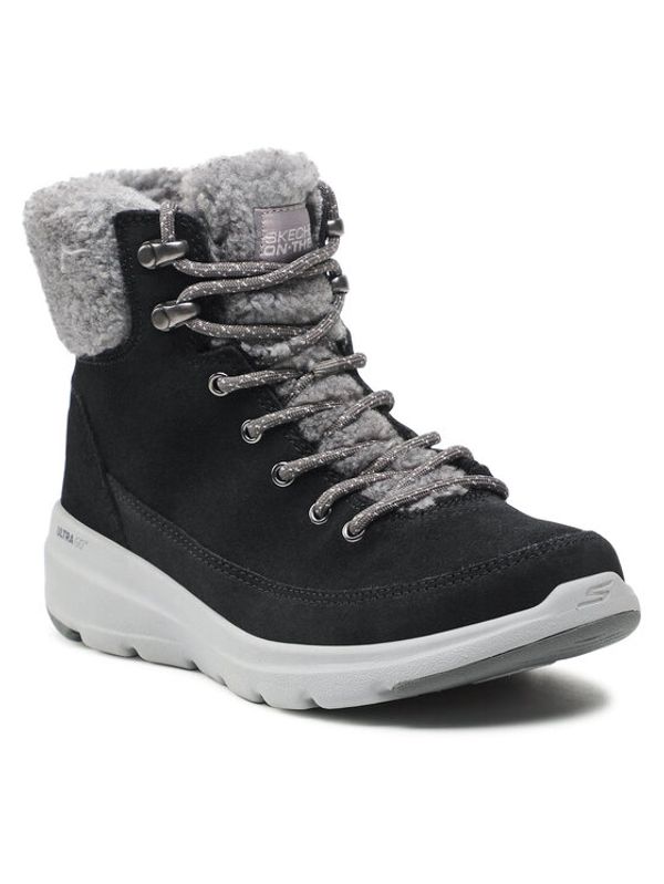Skechers Skechers Боти Woodlands 16677/BKGY Черен