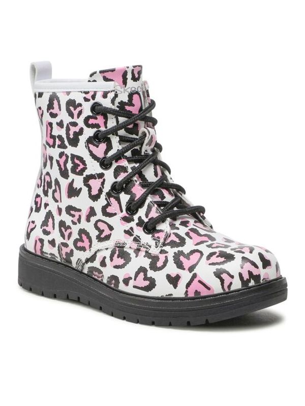 Skechers Skechers Ботуши Totally Wild 302918L/WPK Бял
