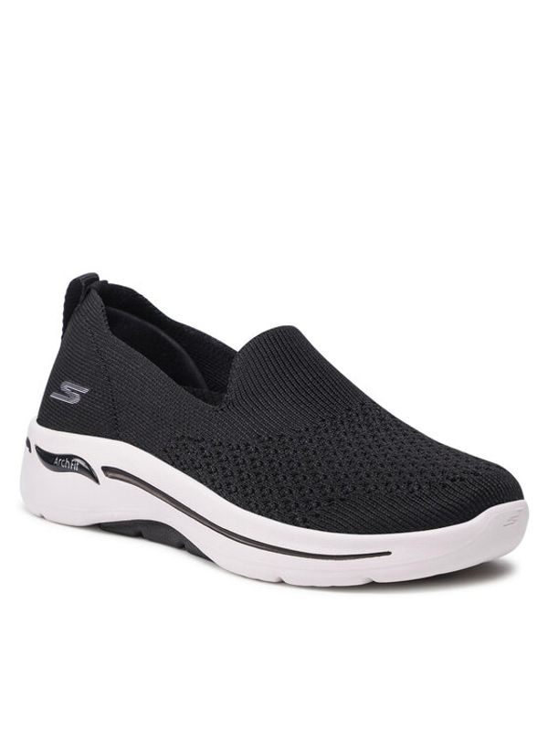Skechers Skechers Обувки Delora 124418/BKW Черен
