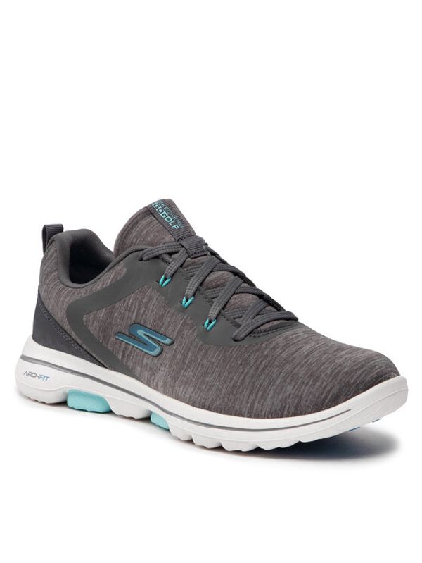 Skechers Skechers Обувки Go Golf Walk 5 123034/GYBL Сив