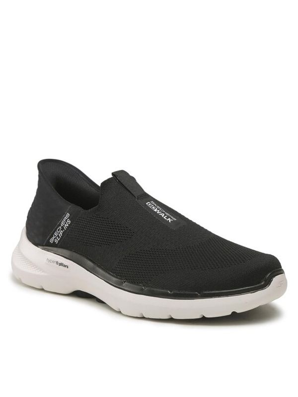 Skechers Skechers Обувки Go Walk 6 216278/BLK Черен