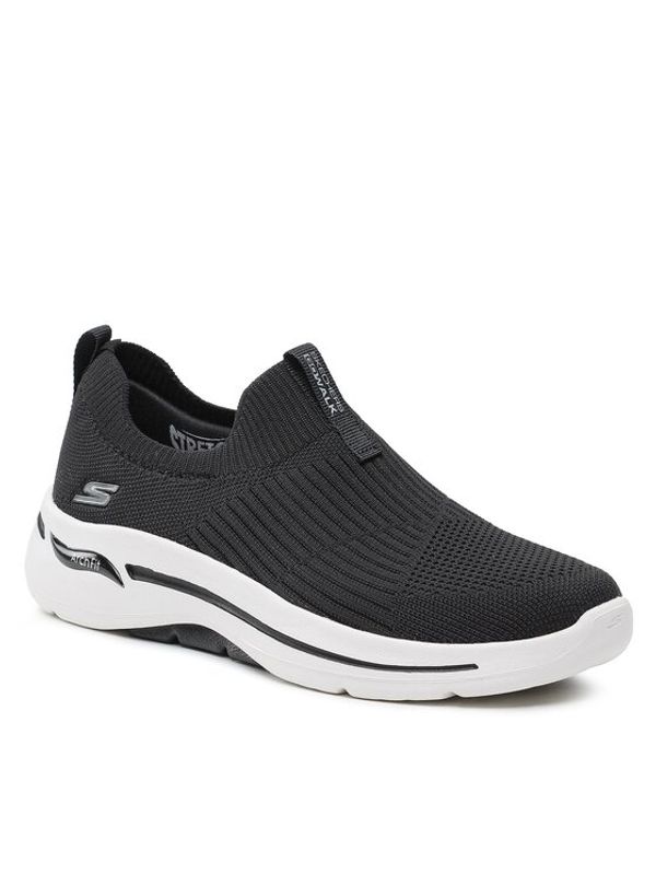 Skechers Skechers Обувки Go Walk Arch Fit 124409/BLK Черен