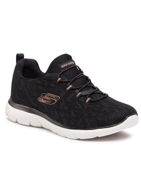 Skechers Skechers Обувки Leopard Spot 149037/BKRG Черен