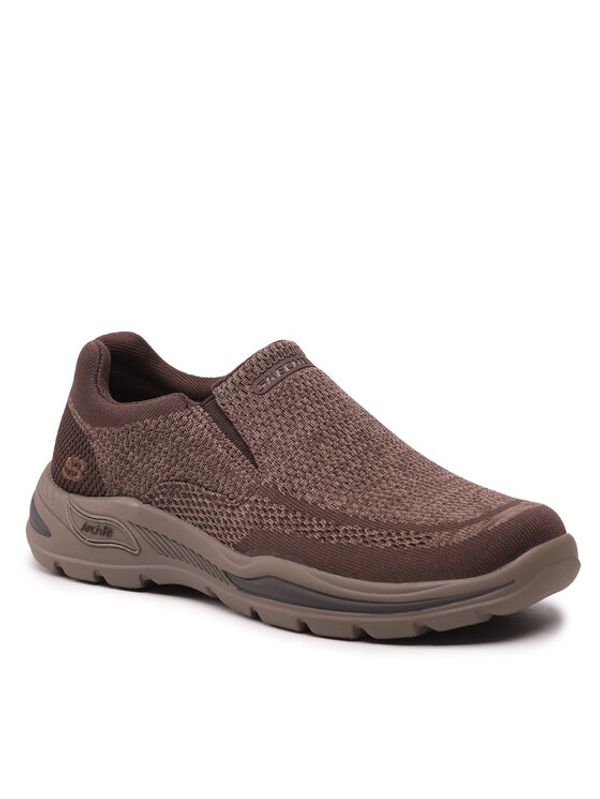 Skechers Skechers Обувки Vaseo 204495/BRN Кафяв