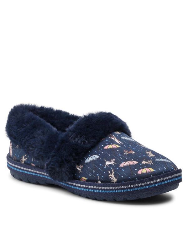 Skechers Skechers Пантофи BOBS Movie Night 113486/NVMT Тъмносин