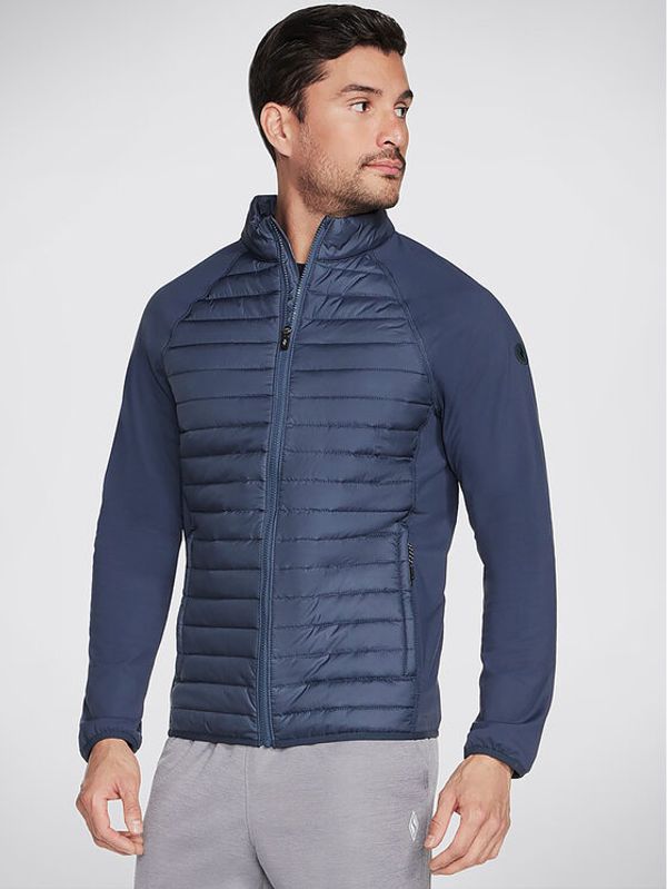 Skechers Skechers Преходно яке Goshield Hybrid Jacket JA23 Сив Regular Fit