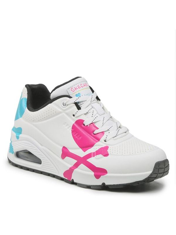Skechers Skechers Сникърси Crossing Hearts 155227/WMLT Бял