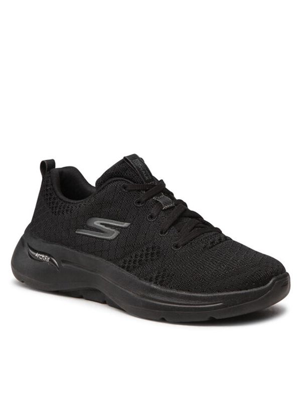 Skechers Skechers Сникърси Go Walk Arch Fit 124403/BBK Черен