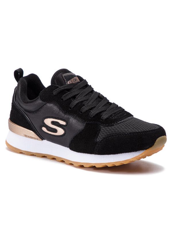 Skechers Skechers Сникърси Goldn Gurl 111/BLK Черен