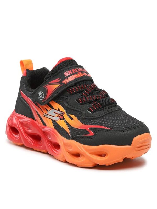 Skechers Skechers Сникърси Heat Flux 400103L/BKRD Черен