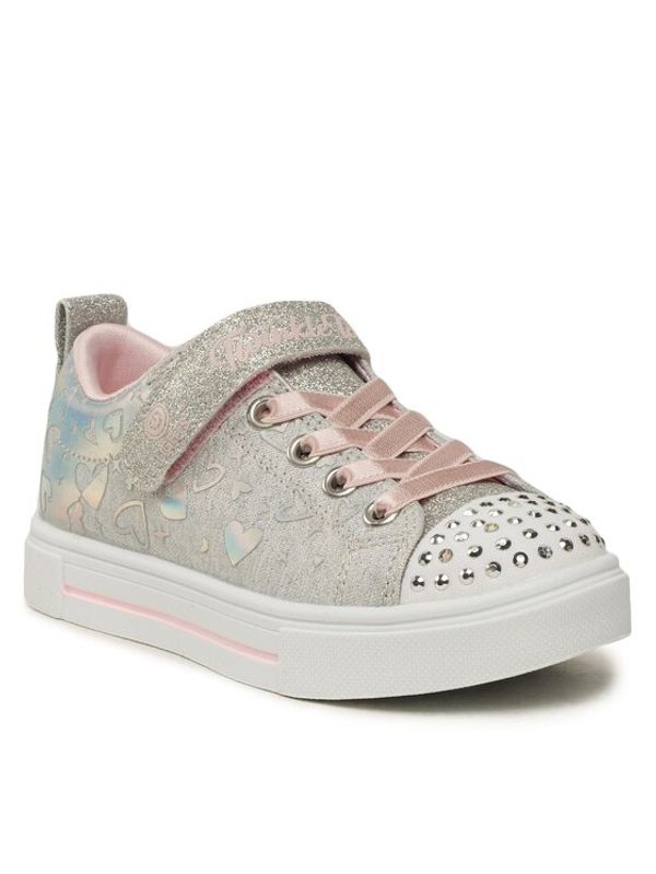 Skechers Skechers Сникърси Heather Charm 314787L/GYSL Сребрист
