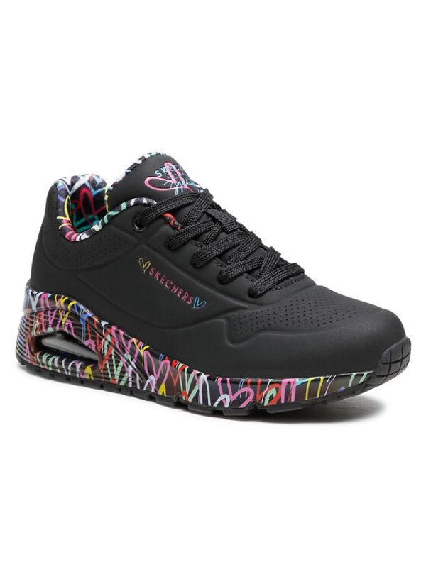 Skechers Skechers Сникърси Loving Love 155506/BBK Черен