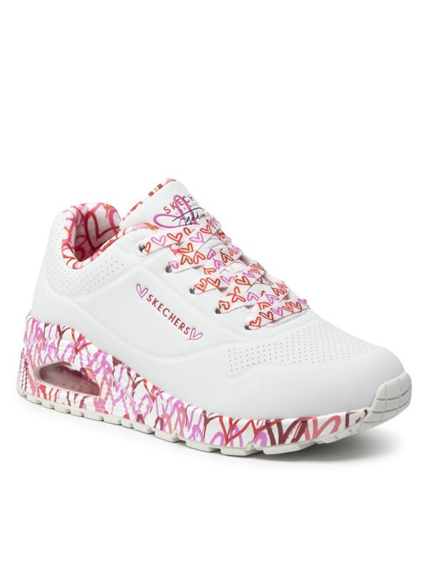 Skechers Skechers Сникърси Loving Love 155506/WRPK Бял