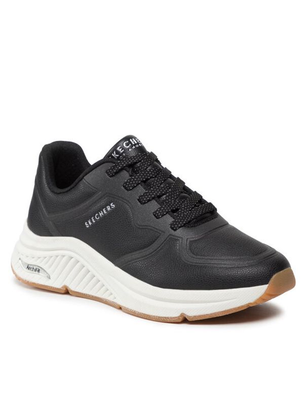 Skechers Skechers Сникърси Mile Makers 155570/BLK Черен