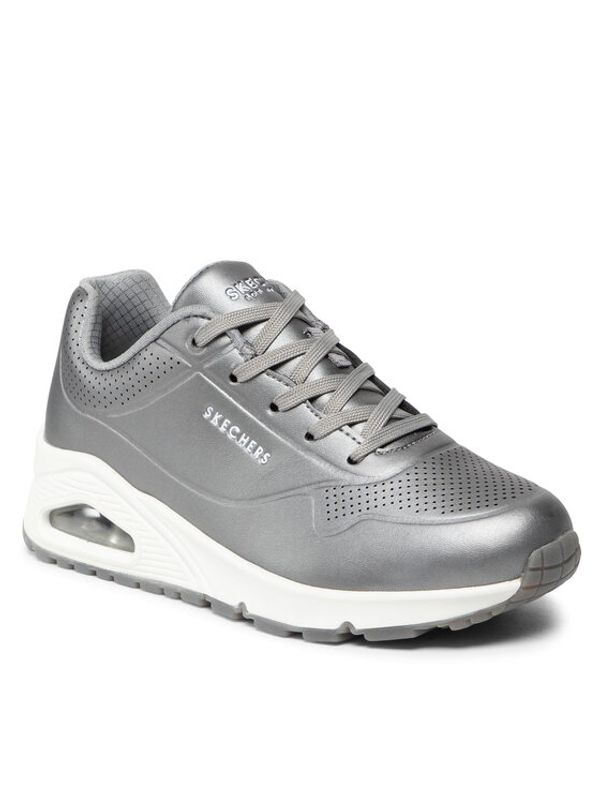 Skechers Skechers Сникърси Rose Bold 73691/GUN Сребрист