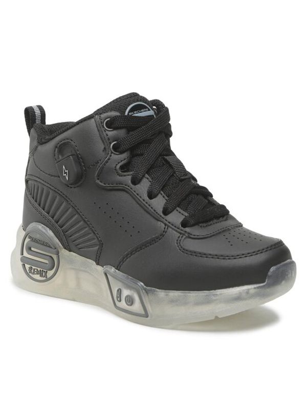 Skechers Skechers Сникърси S-Lights Remix 400620L/BLK Черен