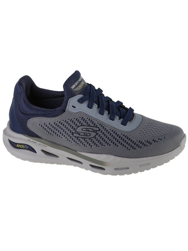 Skechers Skechers Сникърси Skechers Arch Fit Orvan - Trayver Сив