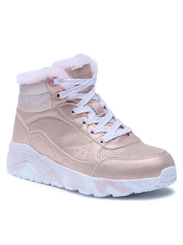 Skechers Skechers Сникърси Uno Lite Camo Dazzle 310485L/GDPK Златист